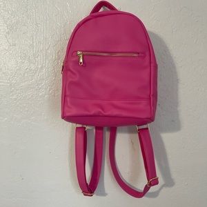 Hot pink bookbag